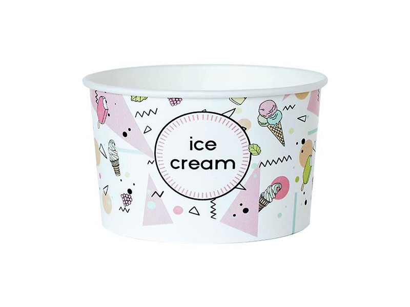 Miseczki na lody - papierowe