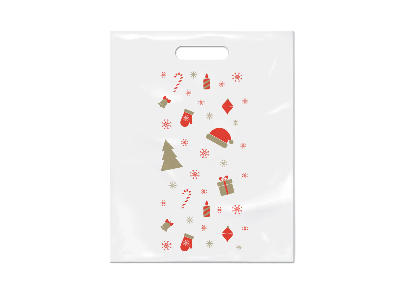 Torba plastikowa z nadrukiem