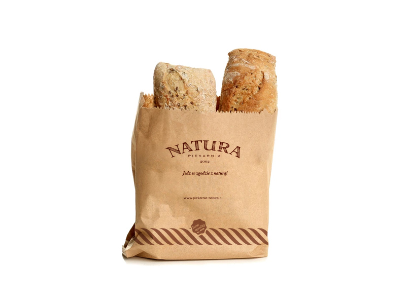 Torebka papierowa z nadrukiem